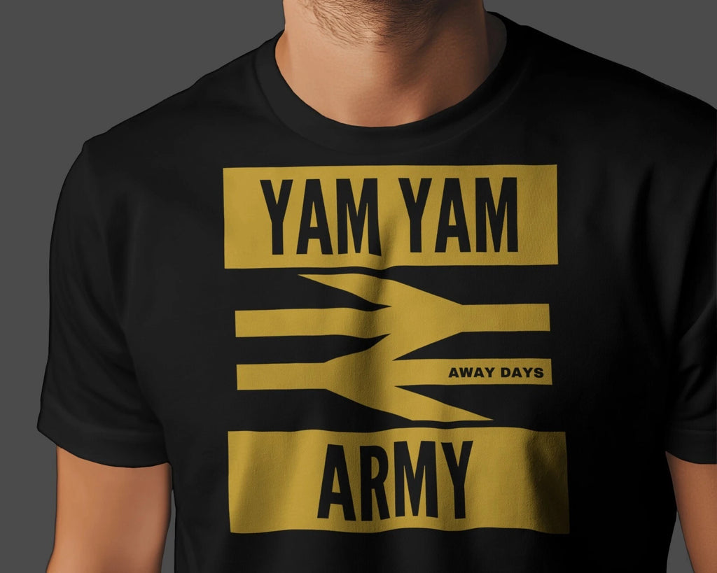 YAM YAM ARMY Away Days T-Shirt | Hooligans Wolverhampton Bridge Boys Subway Army