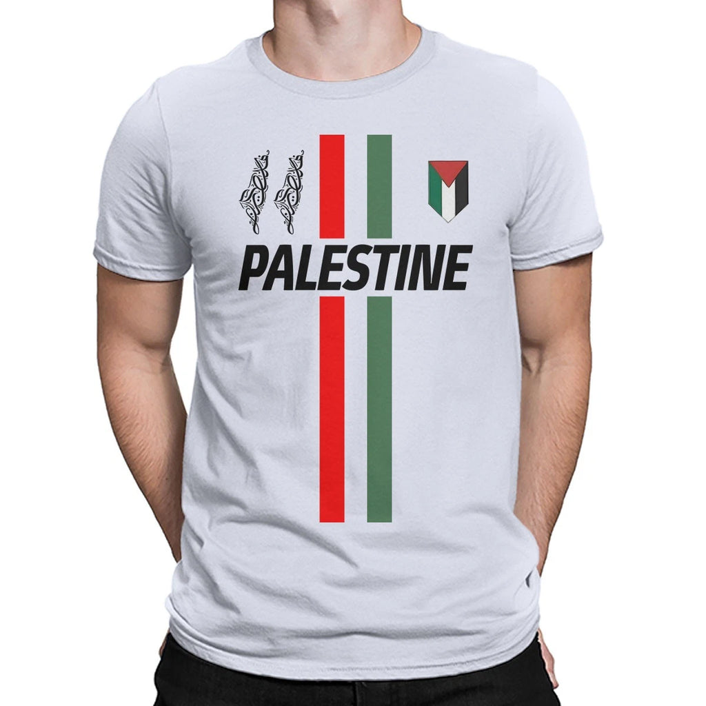 Palestine Football Soccer Sports Lovers Gift Mens Womens T-Shirts Top #TA-147