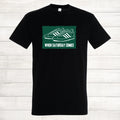 Celtic FC Plymouth Argyle Green and White Saturday Casual Weekend T Shirt