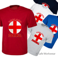 England  Football Fans T shirt for UK Supporters -Adult & Kids - World Cup