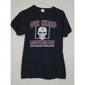Black Die Hard Redskins Fan Skull Football Season T Shirt Mens M