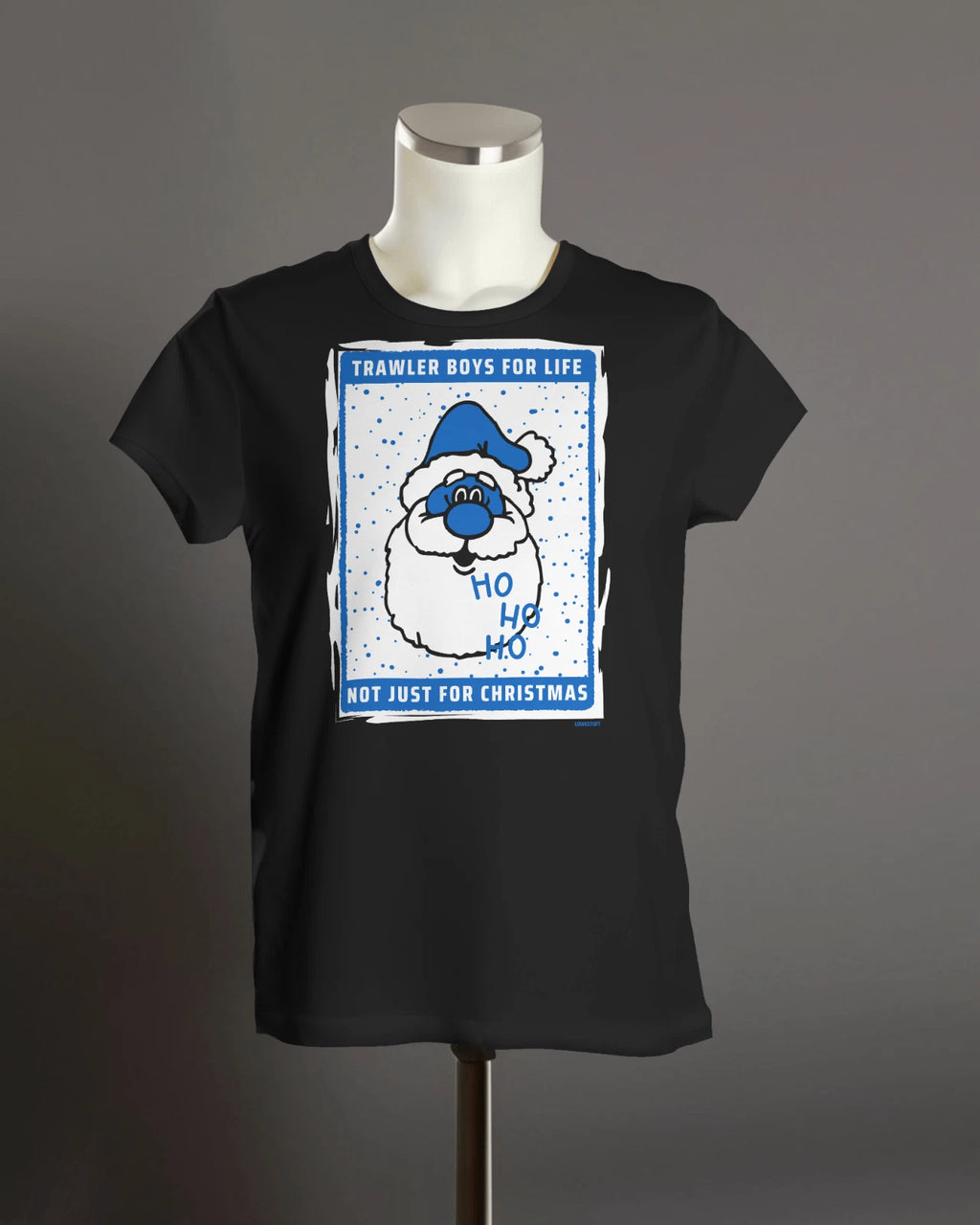 TRAWLER BOYS Xmas T Shirt | Lowestoft Town Crown Meadow Suffolk Santa Christmas