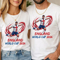 England Football World Cup 2026 Unisex Kids T-Shirt It's Coming Home Soccer Tee