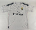 Real Madrid Soccer Jersey Shirt Fly Emirates Short Sleeve Size Medium
