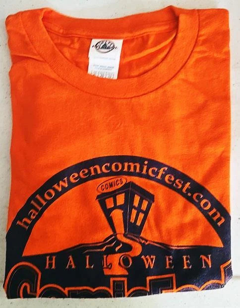 T SHIRT Halloween Comic fest 2016 Men’s Size Extra Extra Large New XXL