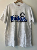 Deadstock VTG Ruckus Atlanta Soccer Club T-Shirt L Gray USA