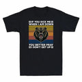 T-Shirt Bear You Am Pray Down Don't Kick Better Up I I Retro You If When Get Me