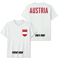 Austria Football Unisex Kids T-Shirt Country Pride Soccer Tee #WC