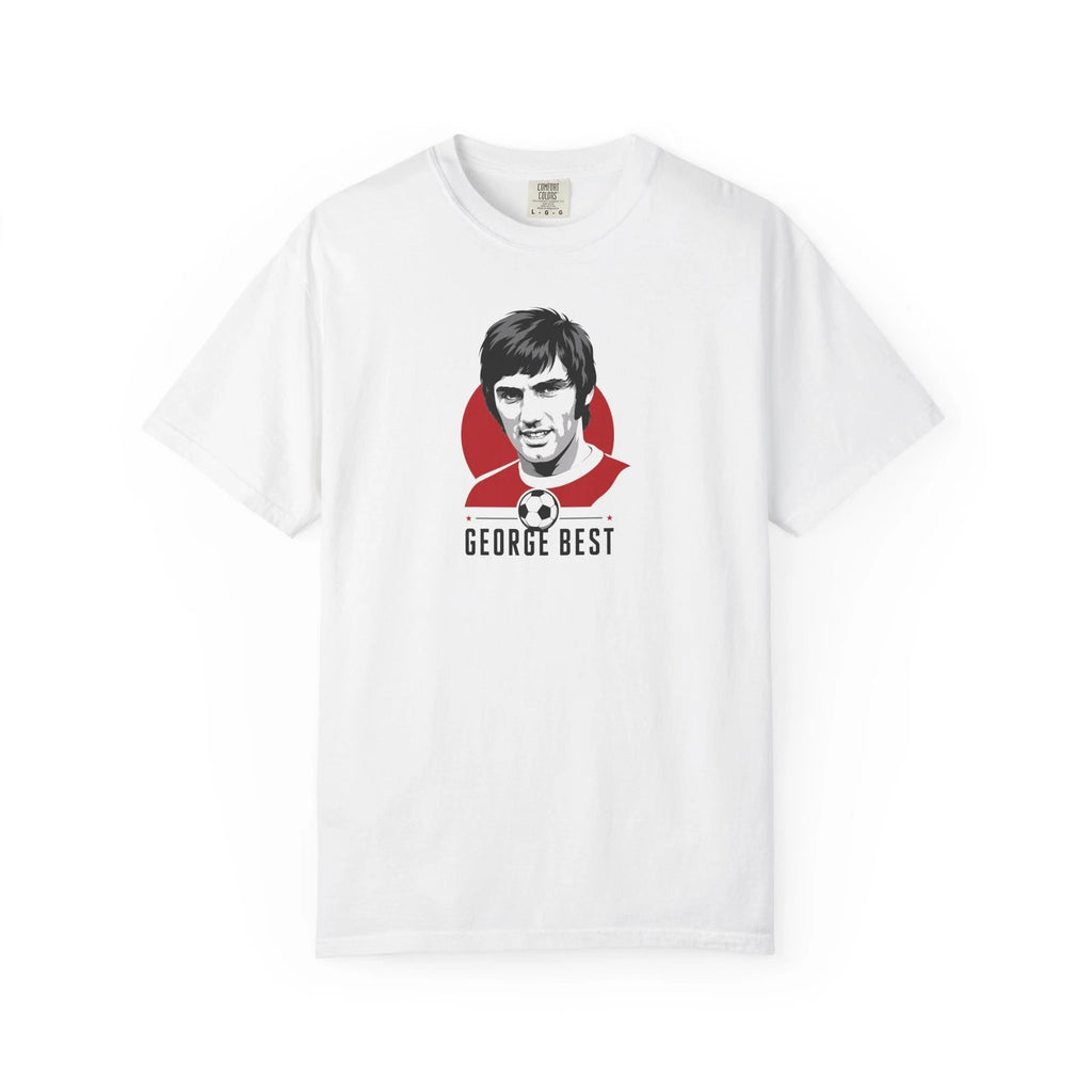 George Best Vintage Football Shirt Retro Soccer Legend Graphic Tee