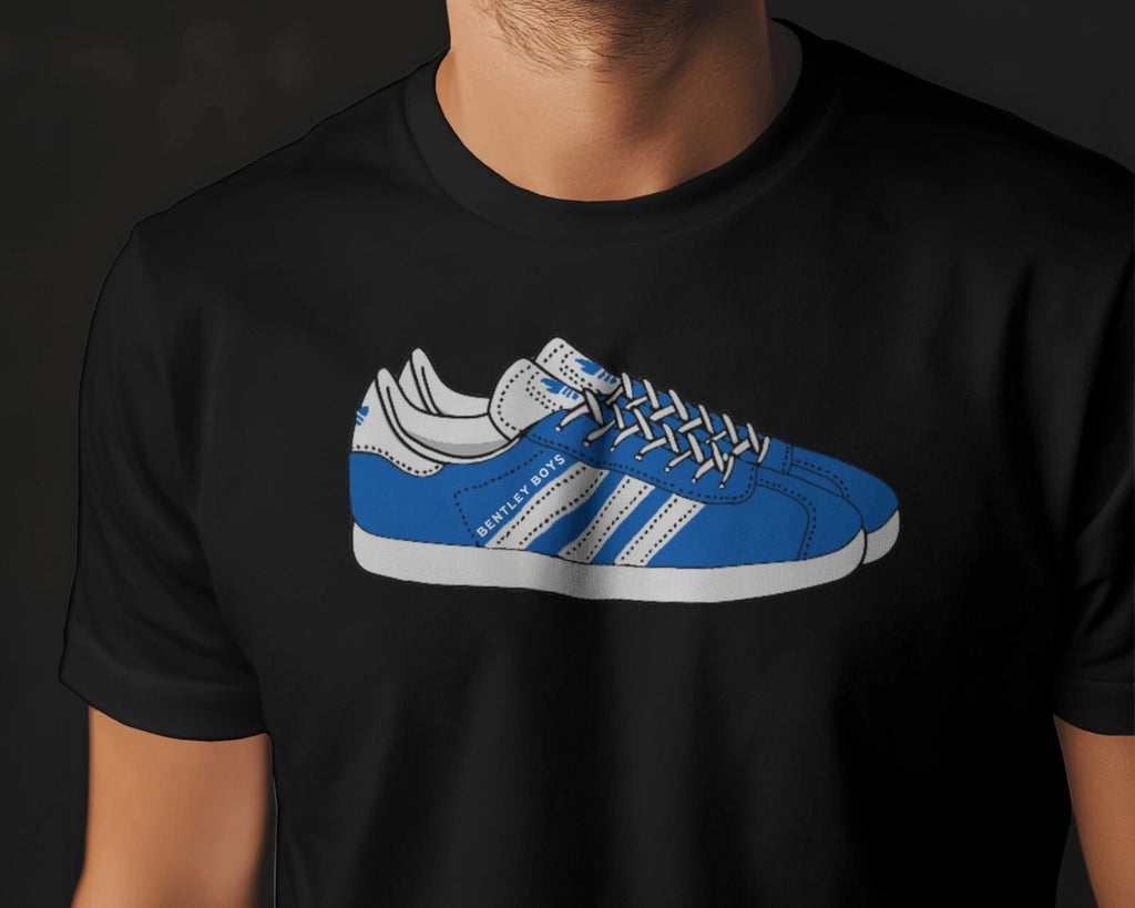 BENTLEY BOYS Gazelle T-Shirt | Fulham Road Blues Stamford Shed End Pensioner