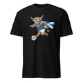 Highland Cow Scotland Football Fan Soccer Player
