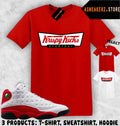 Tee Shirt Matching AJ 13 Chicago 2026 To Match Sneaker Krispy Kicks T-Shirt
