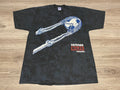 Vintage 90s Defense Rules Mazamba AOP Soccer Skeleton T-Shirt Adult XL Tie Dye