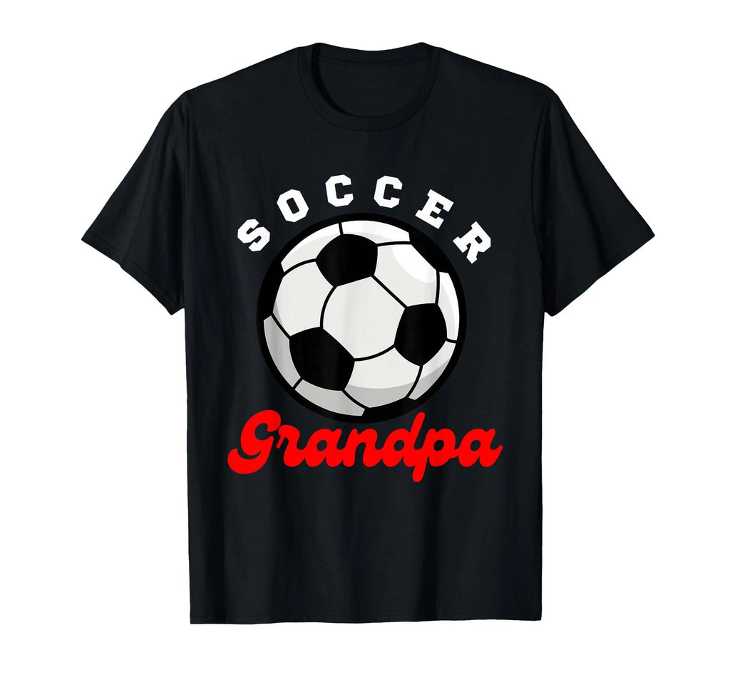 Funny Grandpa Proud Soccer Lover Papa for Father's Day T-Shirt