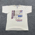 Vintage 1993 Adidas Warrior Soccer Futbol Classic Shirt S 20x24