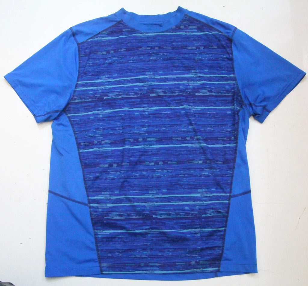 XL Old Navy T-Shirt Mens XL Blue & Navy Short Sleeve Athletic Top X-Large WS152