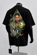 Neymar Jr Brazil Soccer Graphic T-Shirt Football Fan Unisex Tee