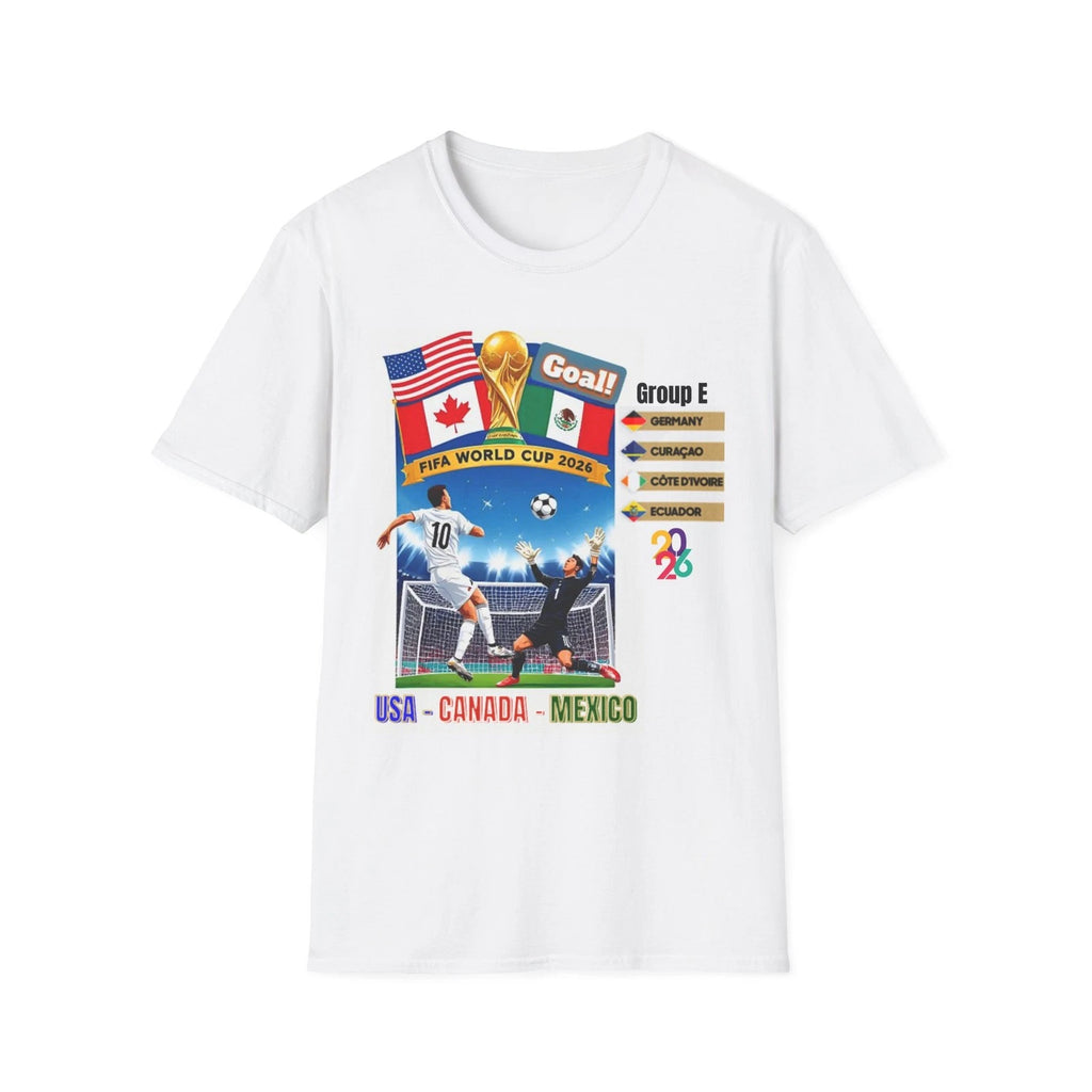 World Cup 2026 T shirt, Soccer FIFA Tee, Germany, Curaçao, Ivory Coast, Ecuador