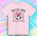 Soccer Mom Social Club Shirt | Funny Soccer Mom Gift Tee | S-5XL