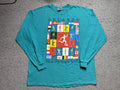 Vintage Hanes Orlando Shirt Mens XL Green Site Of 1996 Olympic Soccer Tee