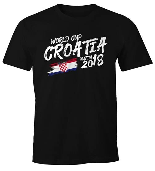 Men's Fan Shirt Croatia Croatia Hrvatska World Cup 2018 Soccer World Cup