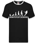 Born To Play Lacrosse - Men's Ringer - Player Love Equipment Field