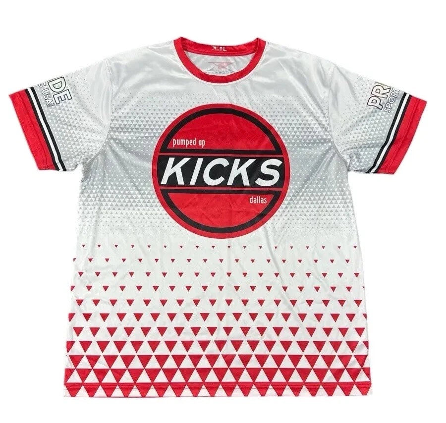 Pride Sports Pumped Up Kicks Dallas Jersey Shirt T-Shirt Soccer XL