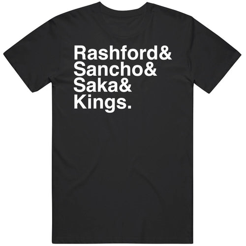 3 Kings Marcus Sancho Saka England Soccer Fan v2 T Shirt