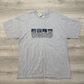 Toronto Canada Graphic T Shirt Mens XL Gray Tourist Travel City Skyline NWT