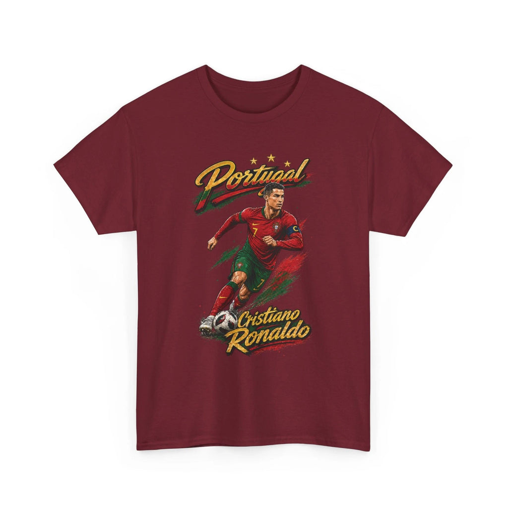 Portugal Cristiano Ronaldo T-Shirt | Soccer Jersey Graphic Tee