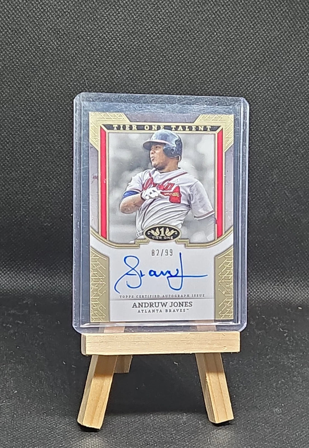 2024 Topps Tier One - Tier One Talent Autographs 🔥Andruw Jones 🔥/99 (AU)