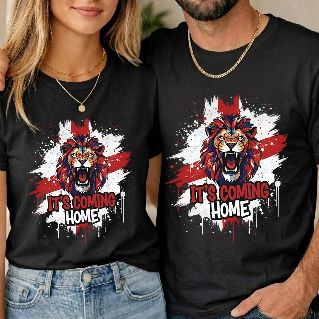 England Football World Cup 2026 Kids Unisex T Shirt Soccer Fan Tee Gift