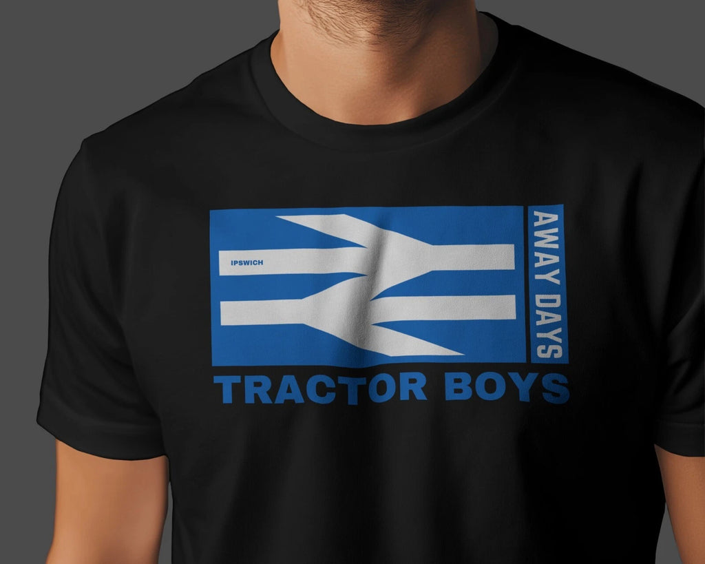 TRACTOR BOYS Away Days T-Shirt | Ipswich Blues Suffolk Portman Road