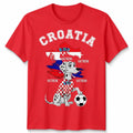 Croatia Country Pride Unisex Football T Shirt Croatian Soccer Fan Mens Women Tee