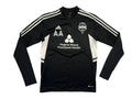 SEATTLE SOUNDERS FC Black/White MLS SOCCER GOALIE JERSEY Adidas Shirt Men's M