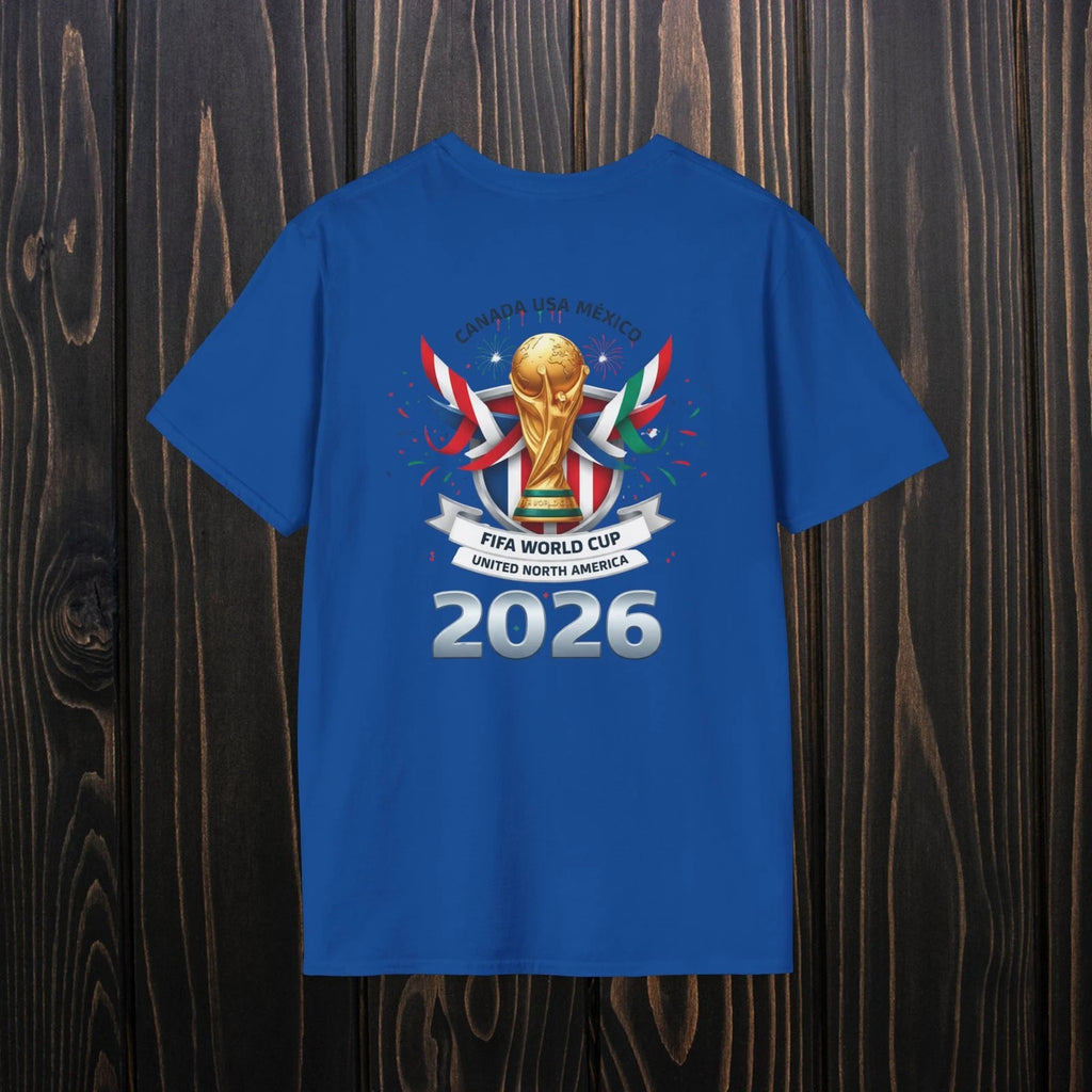 Mexico Canada USA World Cup 2026 Soccer Emblem T-Shirt | world cup shirt | FIFA