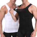 Men's Slimming Body Shaper Vest Abs Abdomen Compression Shirt Workout Tank Tops