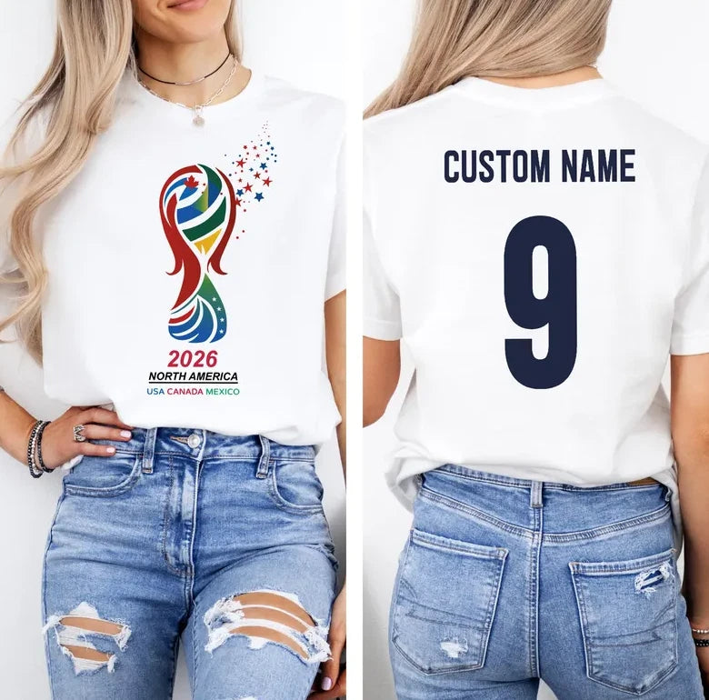 2026 World USA Custom T-Shirt – Political Soccer Cup Fan Tee 1