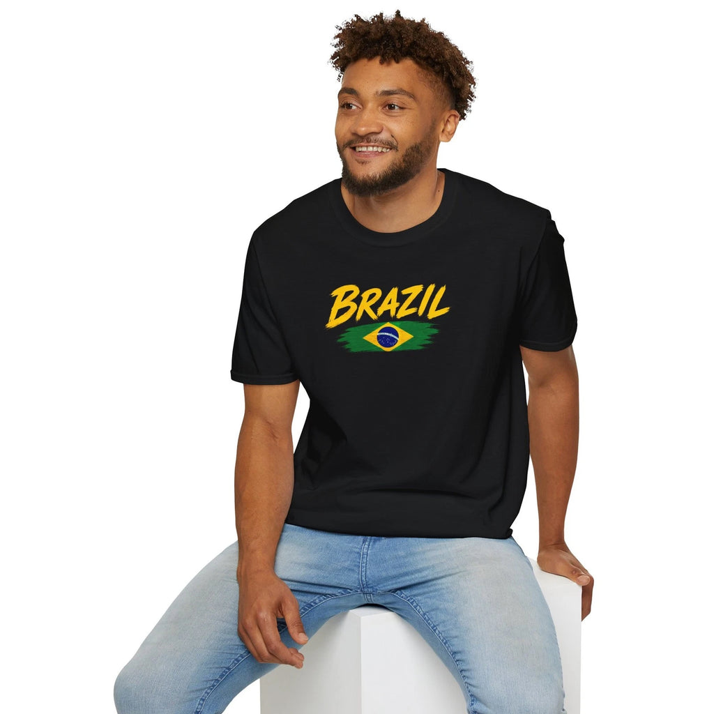 Brazil World Cup 2026 T-Shirt | Brazil Flag Soccer Design
