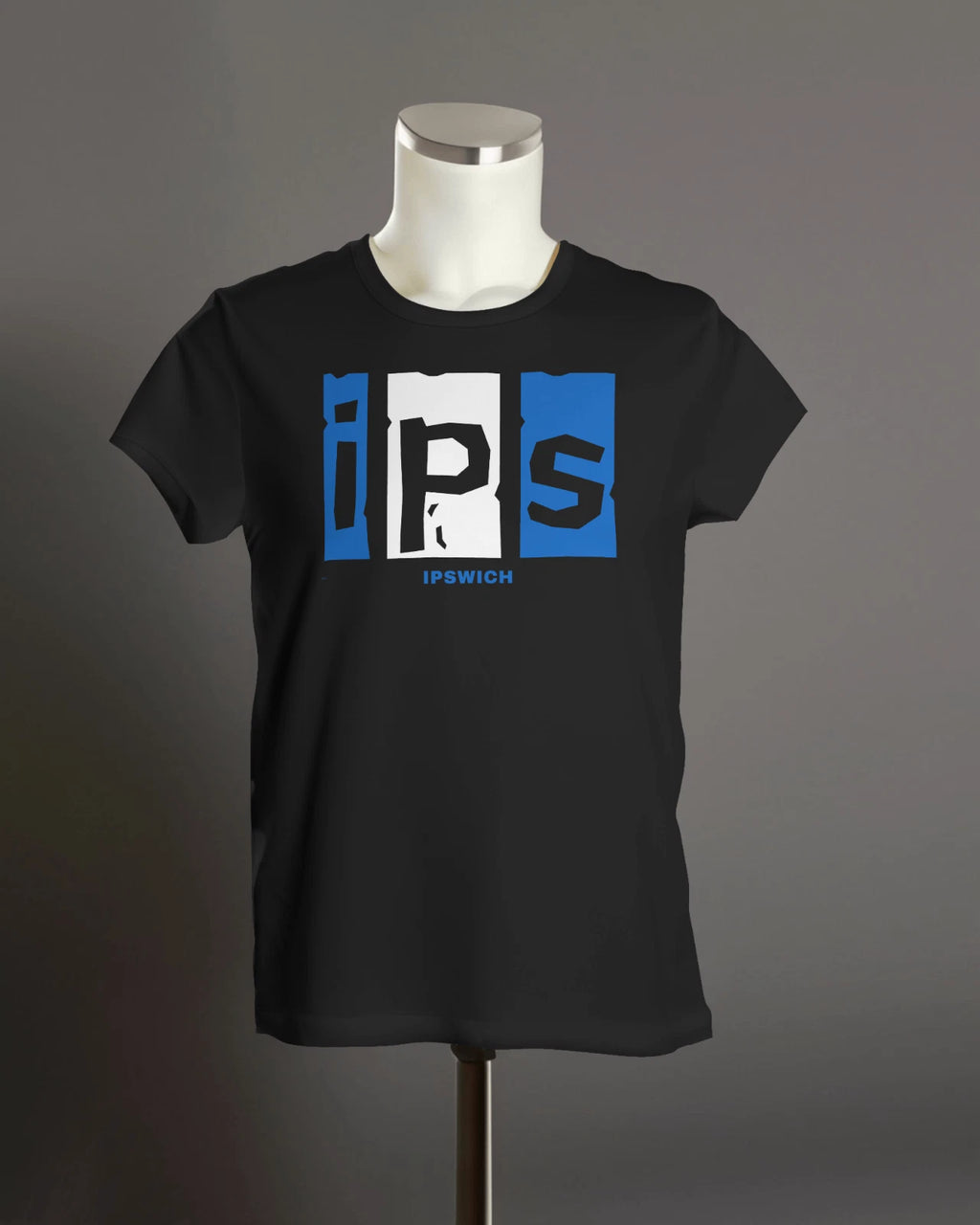 Ipswich ips Football Code T-Shirt | Tractor Boys Blues Suffolk Portman Road