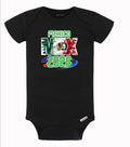 Personalized Mexico World Cup 2026 Baby Bodysuit Soccer Country Flag Fan Outfit
