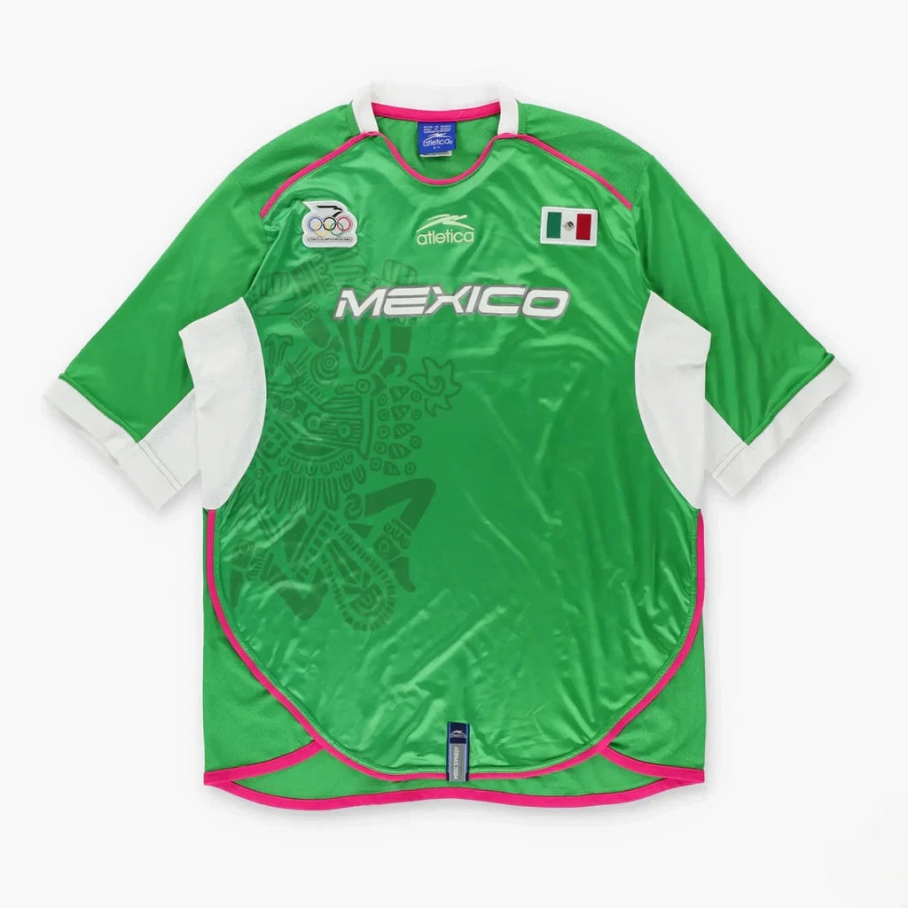 Vintage Mexico 2004 Olympics ATLETICA Home Soccer Jersey (L)