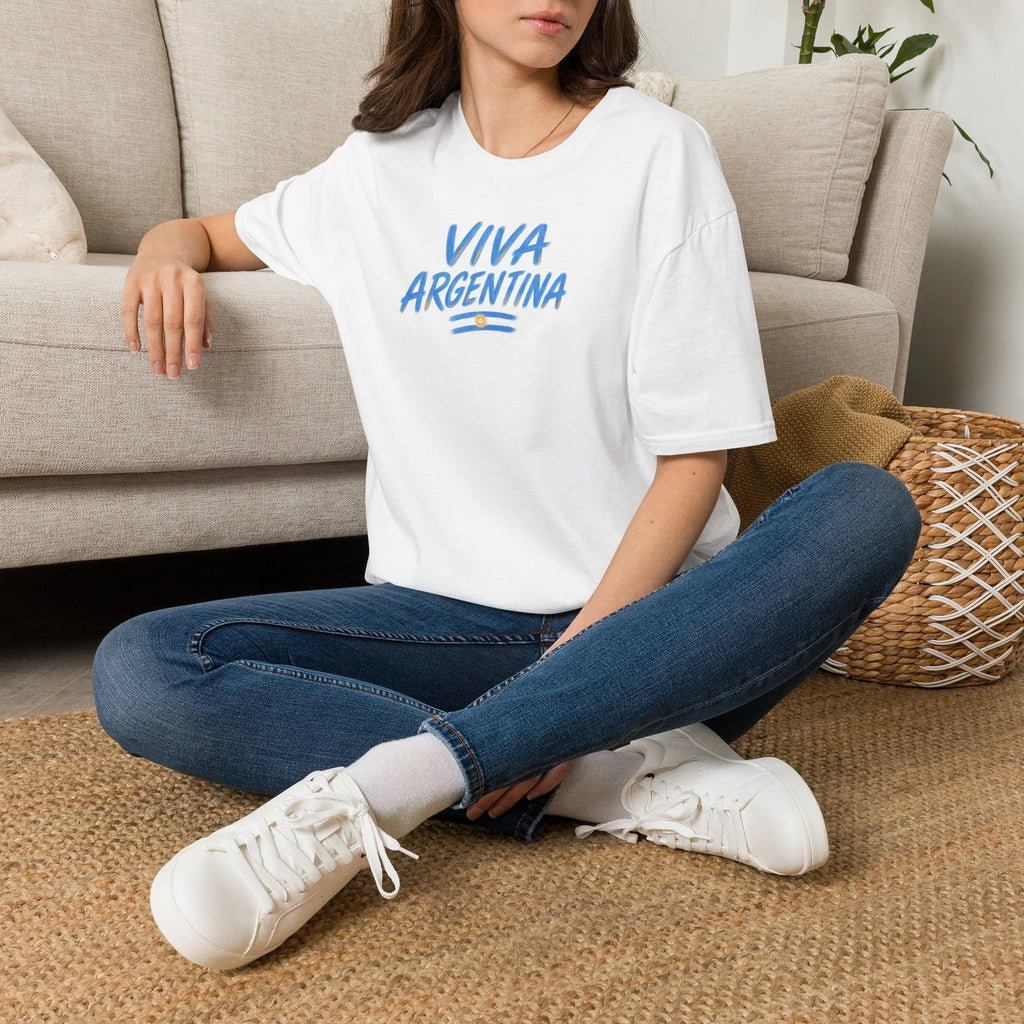 Viva Argentina T-Shirt | Argentine Flag, Soccer Fan Tee
