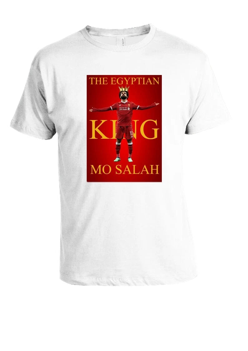 The Egyptian King Mo Salah Liverpool FC T-Shirt Adults & Kids Sizes Available