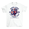 Adults England Lion White T Shirt Football Supporter Lions Fan Tee Top