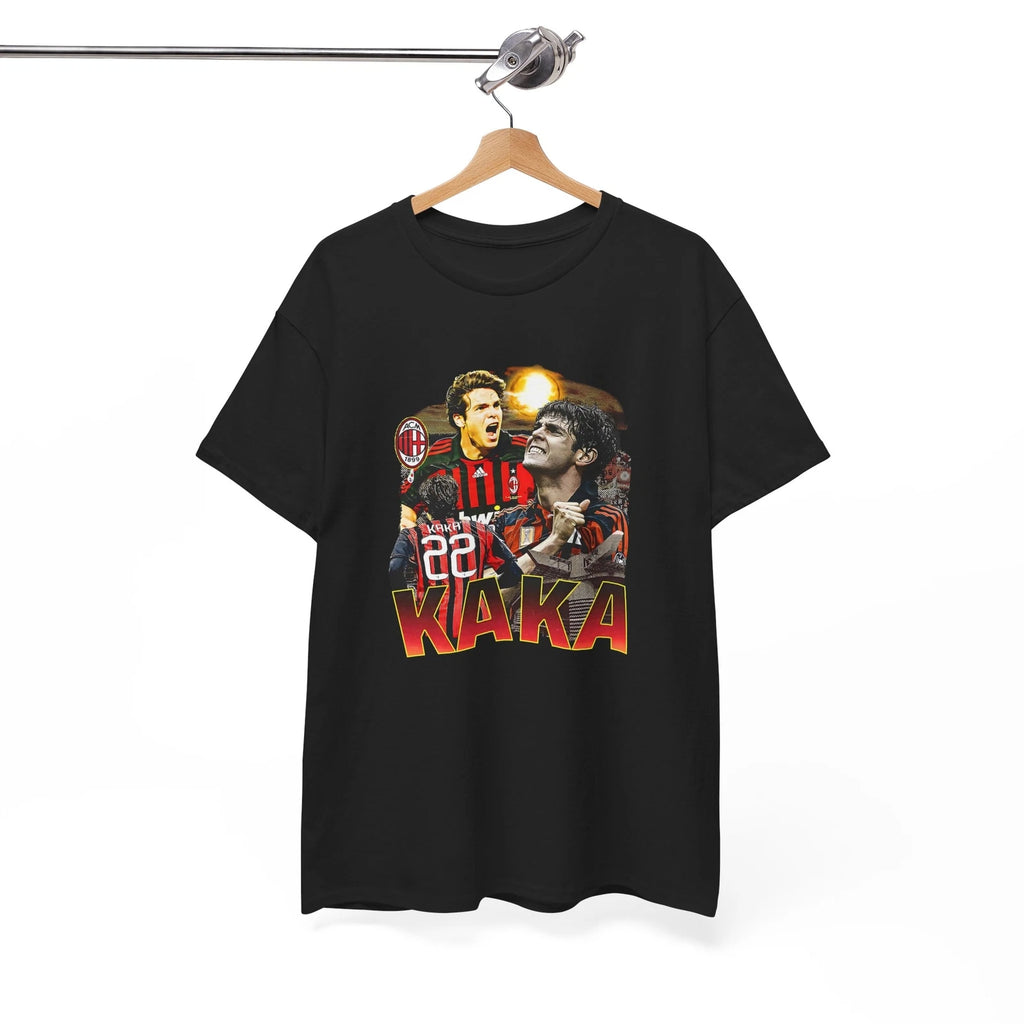 Kaká Bootleg Vintage Graphic Tee - Retro Brazilian Soccer Legend Fan Shirt