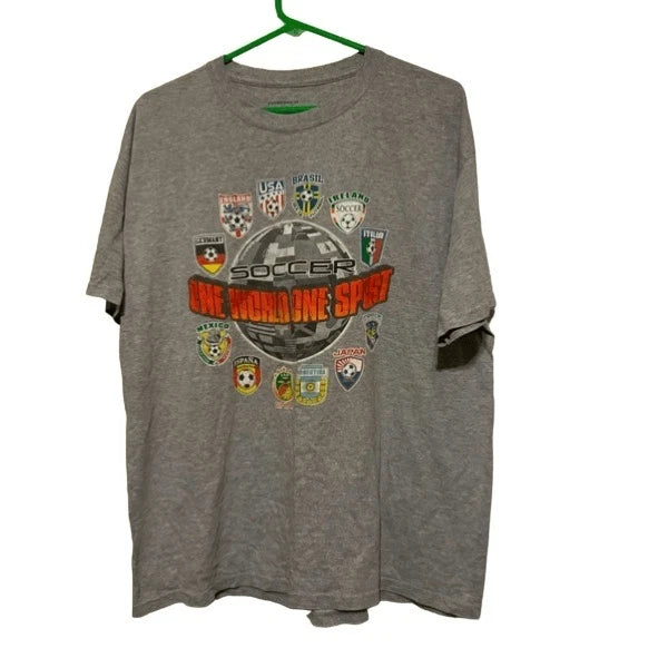 Soccer One World Sport Size XL T-Shirt