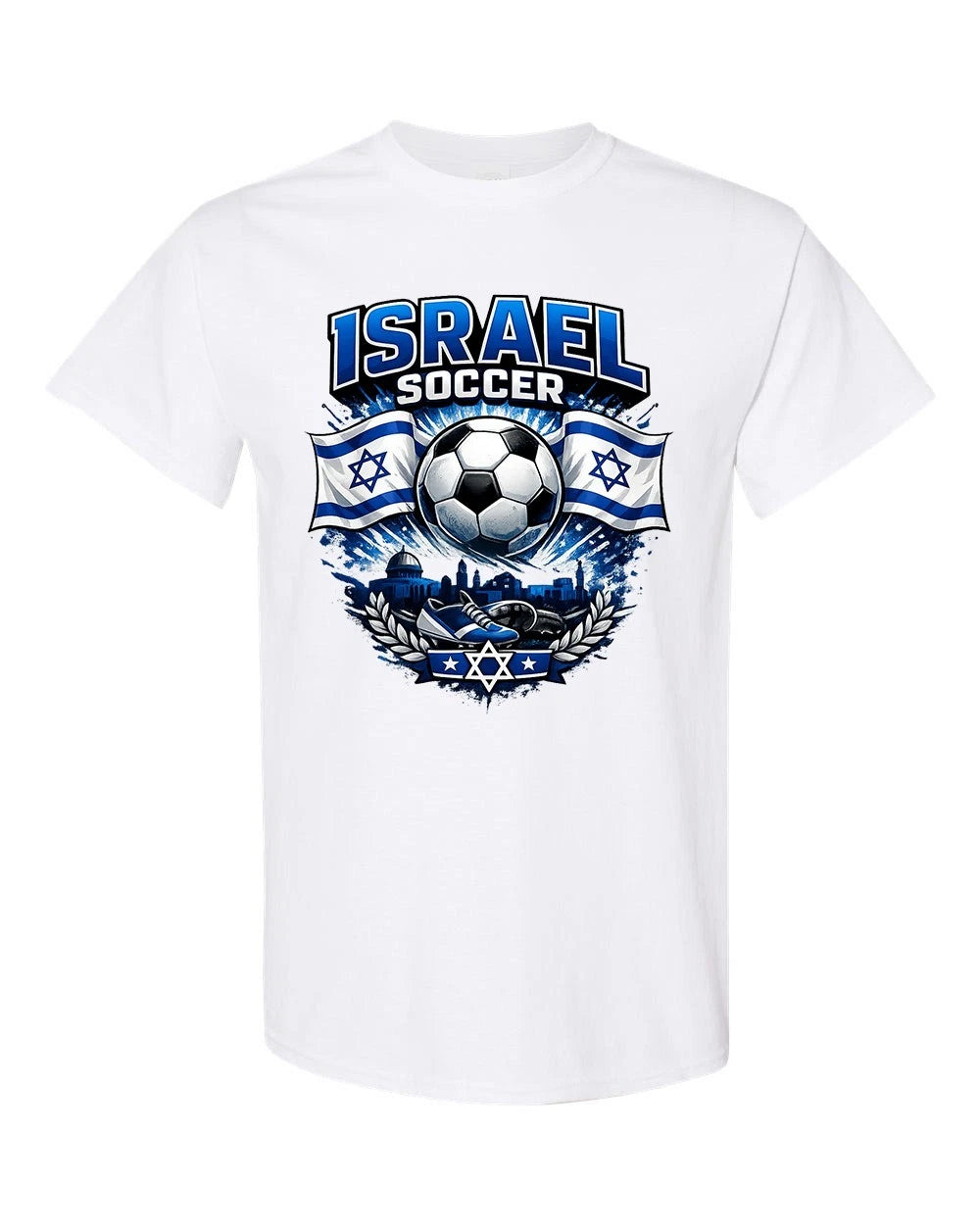 Israel Soccer 2026 World Cup Style Unisex T-Shirt German Fan Shirt Football