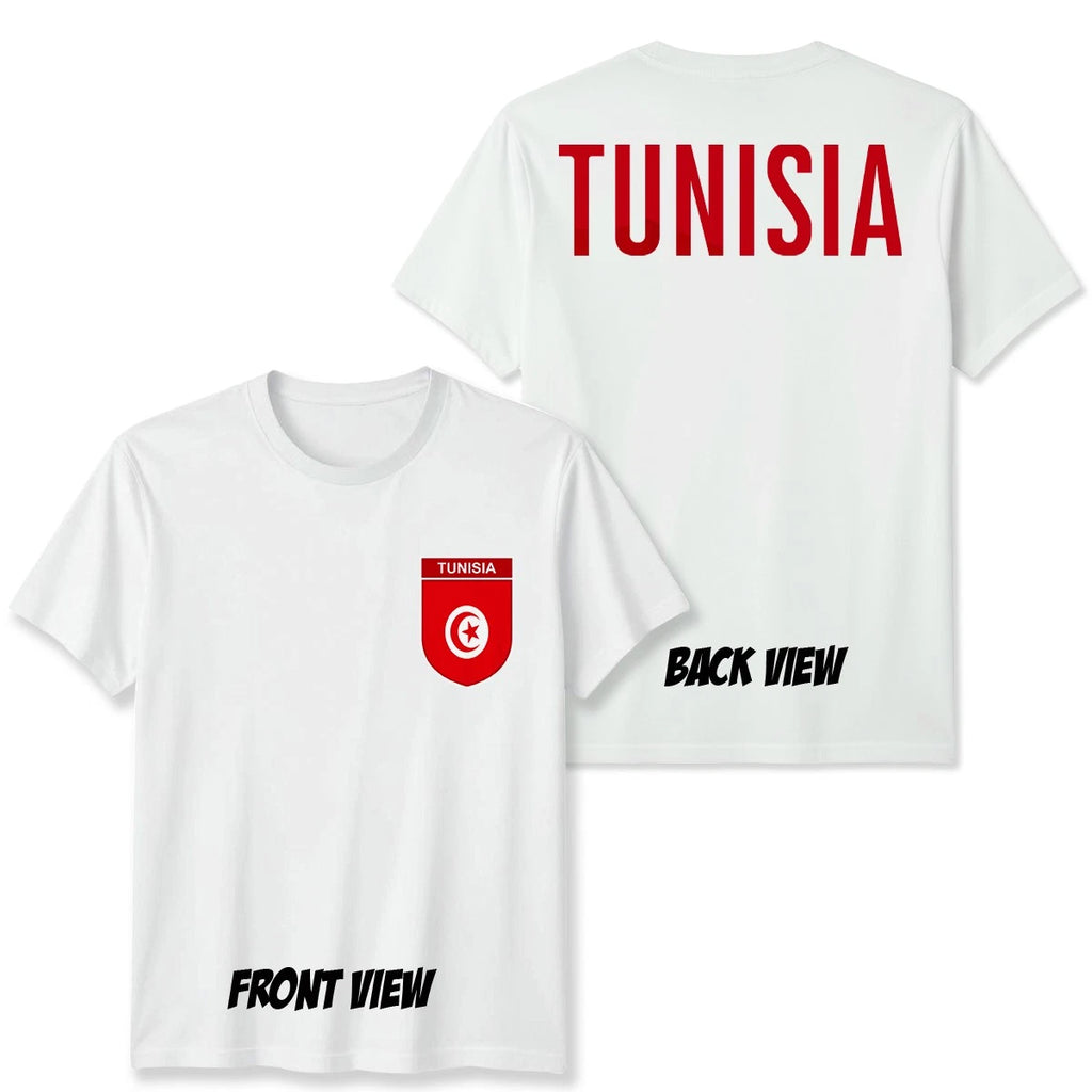 Tunisia Football Unisex Kids T-Shirt Country Pride Soccer Tee #WC