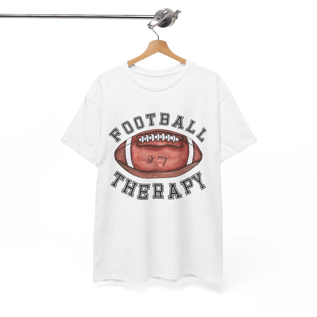 Football is my therapy Football Lover T-Shirt - Perfect Tee for Football Fans